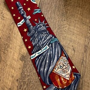 Tabasco Brand Statue of Liberty Tie